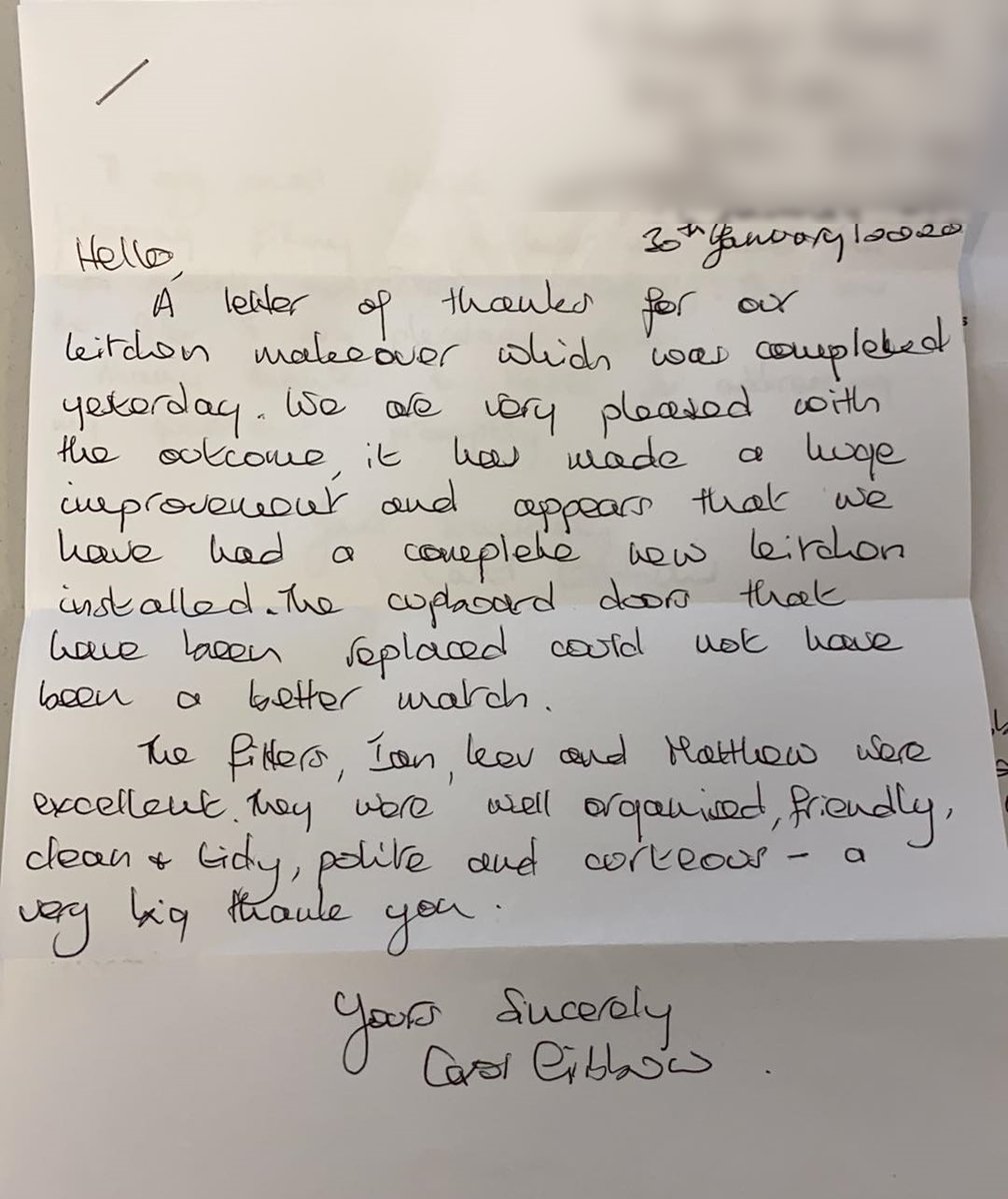 New blog post: Ms Gibbons' Testimonial! See what our most recent customers have to say on our latest news page: bit.ly/37WBWG0