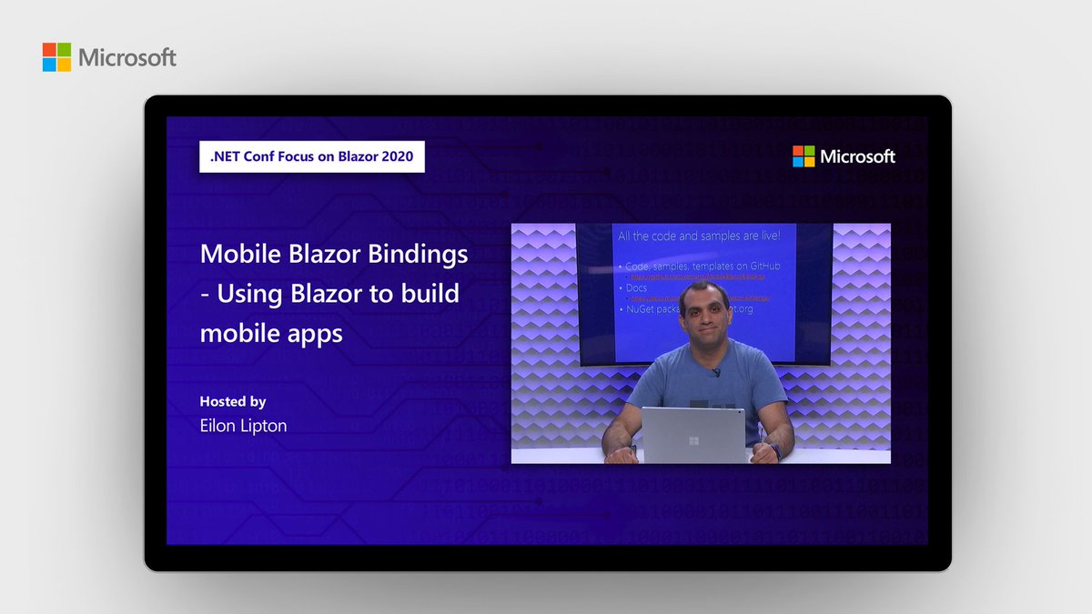 #Blazor isn't just for the desktop, you can use it to build great mobile apps too.

@Original_Ejl shows you how: https://msft.it/6013TZaVH