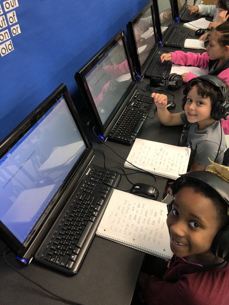 HelloMrBenoit's tweet photo. The next phase of our class magazine! Today each student started typing their own articles! #FirstGradeAuthors https://t.co/karcxI5BI0
