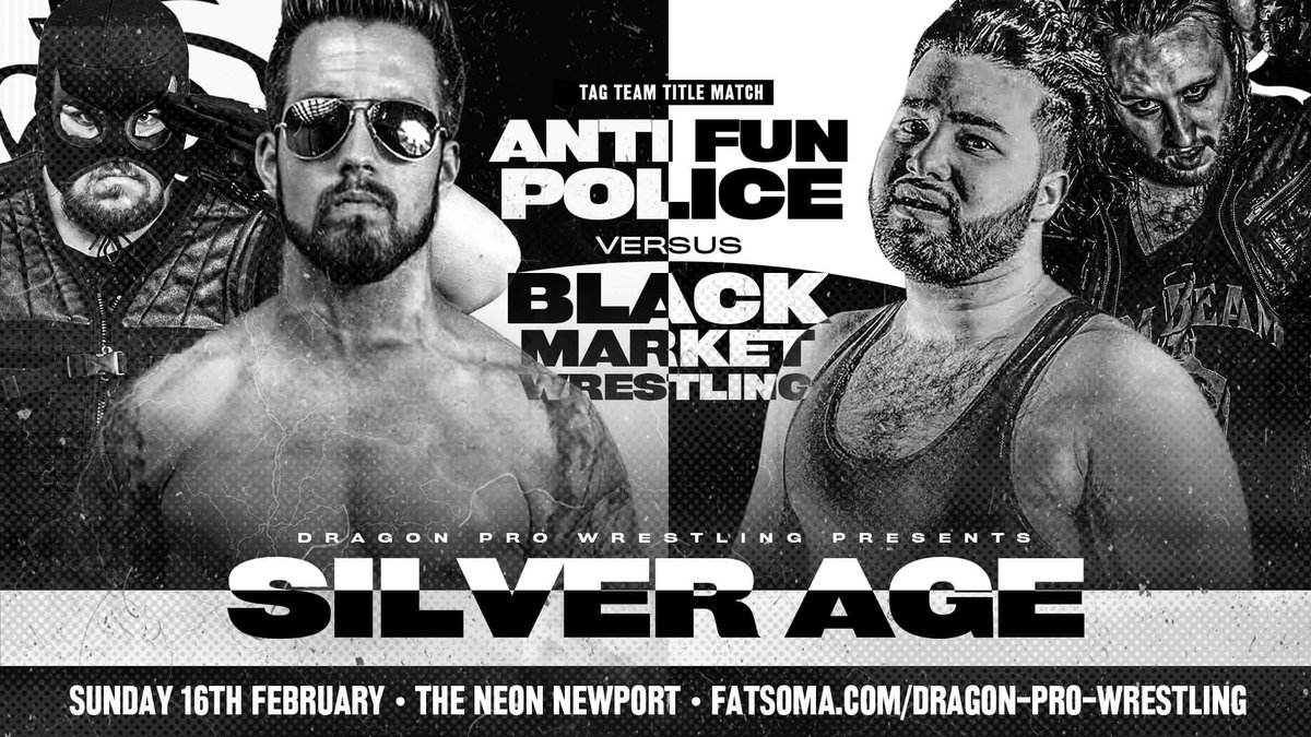 UKDragonPro's tweet photo. Surviving the threat of #The198, #VergeOfFrenzy and the #GreedySouls so far. Our tag team champions have a few thoughts ahead of thier match against the @AttackAFPolice SUNDAY 16TH FEBRUARY at the Neon Newport.

Video: https://t.co/IuF0AoqWh6

Tickets at https://t.co/I3GyIc4XAR https://t.co/imQNP3rzXD