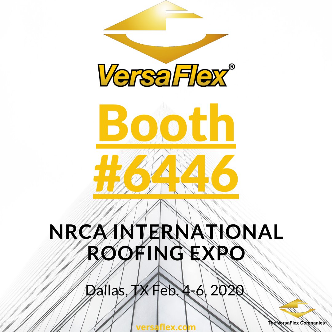 VersaFlex's tweet photo. Ask about our VersaRoof technology! 

We have a team of experts from VersaFlex &amp; @bridgepreserve to answer all your questions about our latest roofing solutions. 

VersaRoof: https://t.co/EhP0SAfyDa
Expo Info: https://t.co/yqysbosodA

#roofing #dallas #polyurea #coatings https://t.co/JI7tKNgpQe
