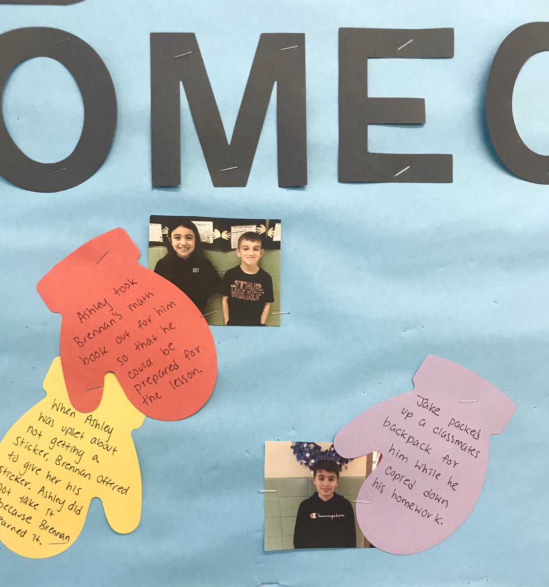 Students at Kramer Lane are being recognized for random acts of kindness!  #spreadingkindness #wearebethpage