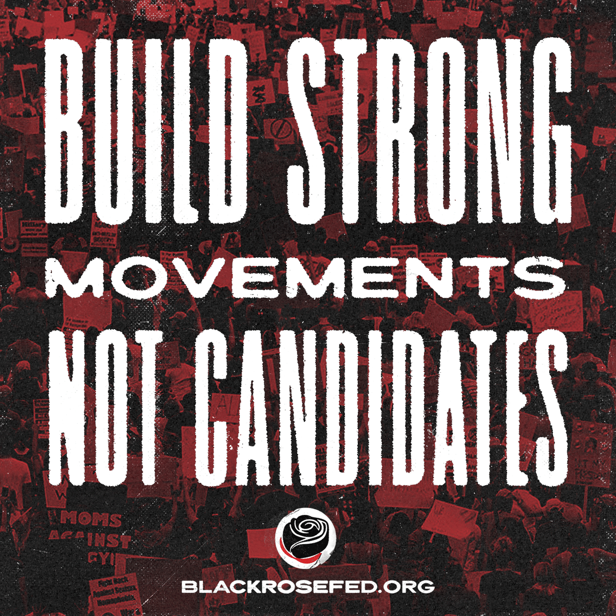 BRRN_Fed's tweet photo. The #IowaCaucus debacle is a reminder that we won't ever win by placing our faith in a rigged system. Let's work to build strong movements, not candidates.  #BuildMovementsNotElections ❤️🖤 https://t.co/1YBSfzN7z4