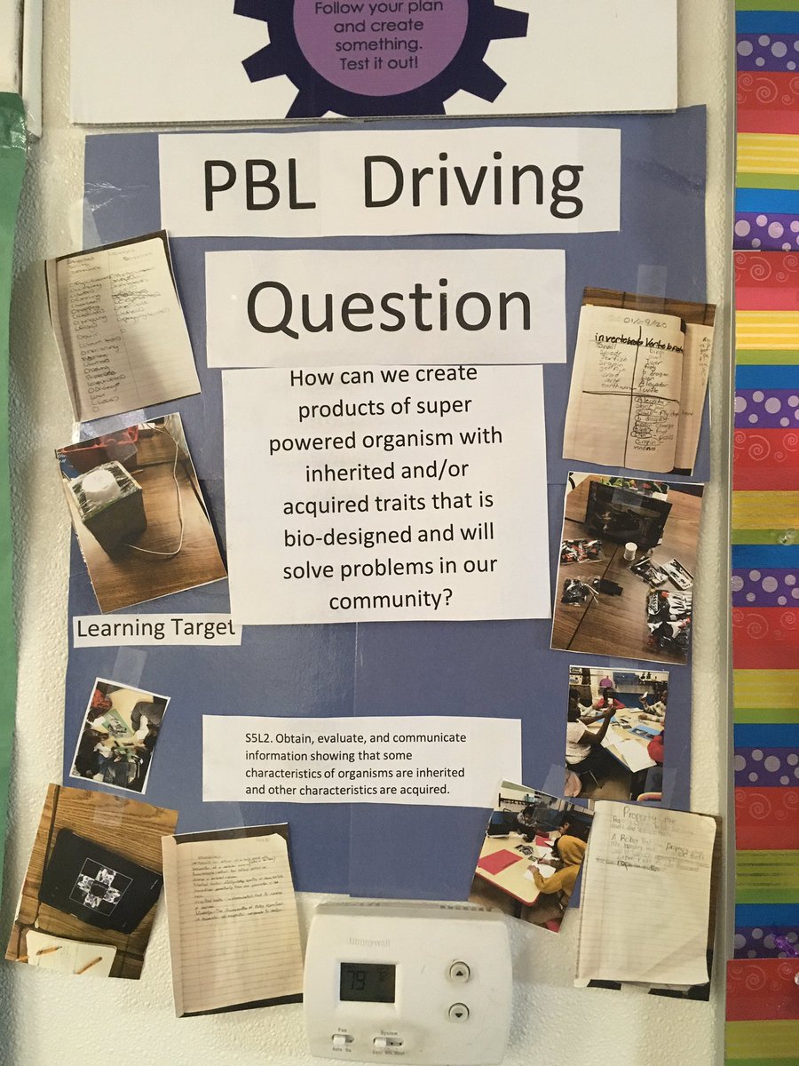 outtheboxedu's tweet photo. Students are working hard to develop their bio-inspired designed products for their PBL. @ecwestwildcats #Steamdriven #education #PBL #EDUcators # https://t.co/L1MTVnMaL9