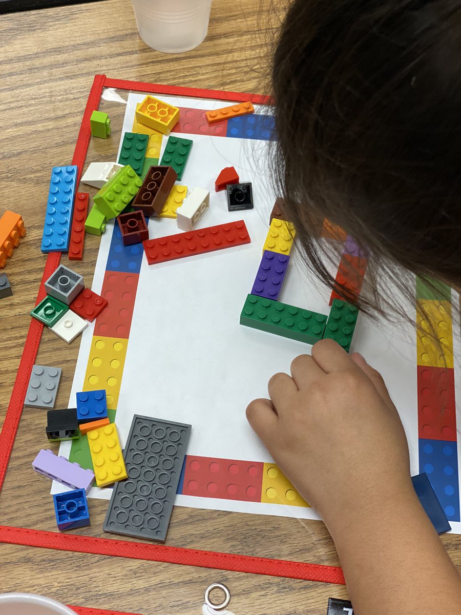 Kindergarten students listened to If I Built a House and then built inventions with LEGO pieces. Making connections to Social Studies and Benchmark Advance in the library!