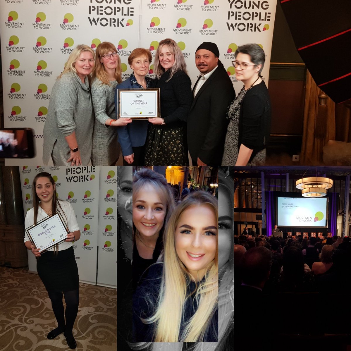 AllyTucker's tweet photo. Honoured to be nominated in partner of the year award thanks to @HS2ltd,  Charlotte is up for BreakthroughStar @AECOM @MovementToWork #mtwcelebrates #YoungPeopleWork @WIConstruction https://t.co/2CV0VTlIrX