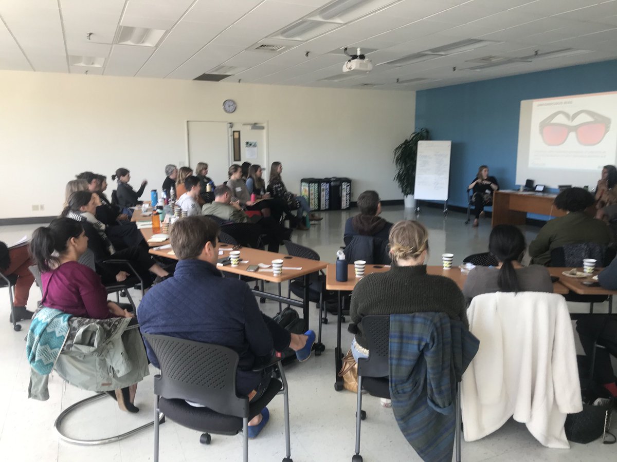 larajackle's tweet photo. JEDI  collaborative in action 14 companies. 25 CEOs and culture leaders go deep on unconscious bias.  ⁦@REBBLelixirs⁩ ⁦@DrBronners⁩ ⁦@AlterEcoSF⁩ ⁦@KuliKuliFoods⁩ ⁦@LotusFoods⁩ https://t.co/3a6aPlNVjG