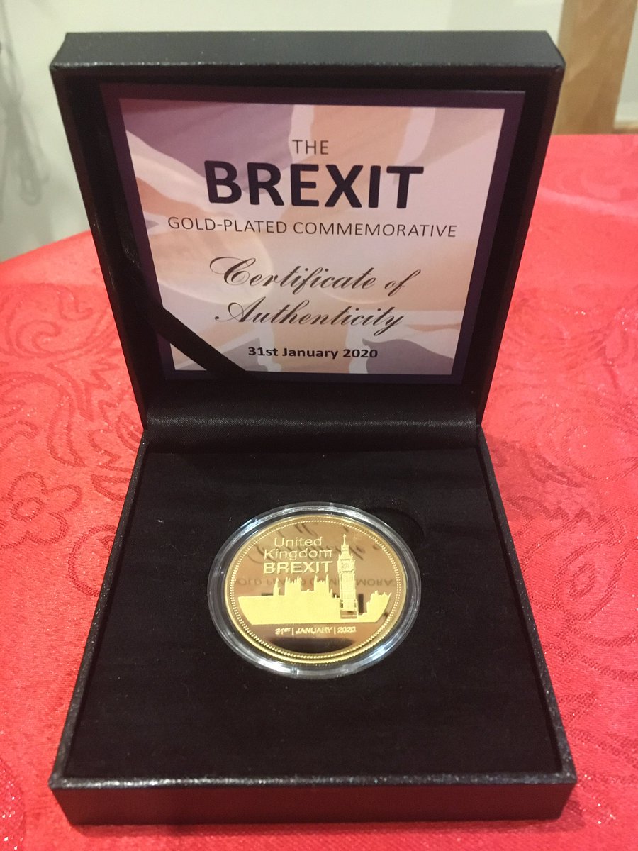 KevMonynys's tweet photo. My son got this through the post today. #brexitcoin https://t.co/pjCLvAVV7d