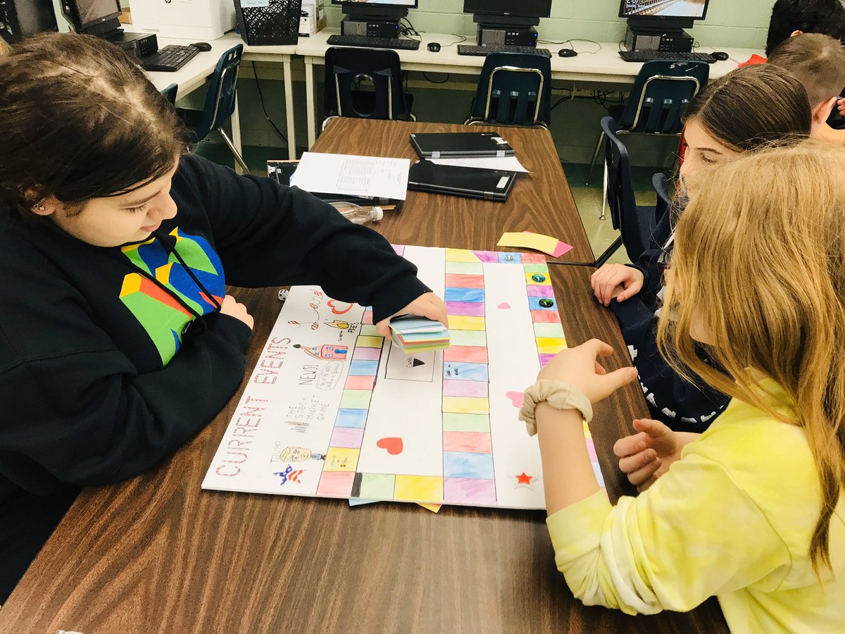 DEO: Students play self-designed Current Events Games #NMUKNIGHT