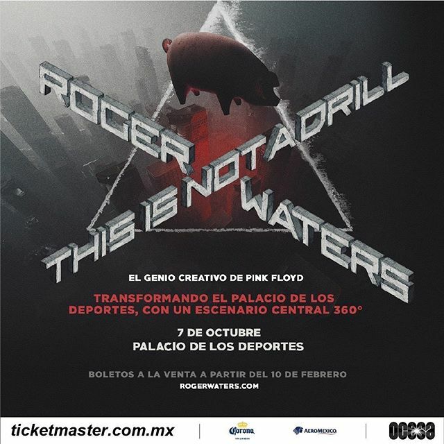 conciertosmxico's tweet photo. Roger Waters @ Palacio de los Deportes #ConciertosMéxico https://t.co/9K08KUvLMw