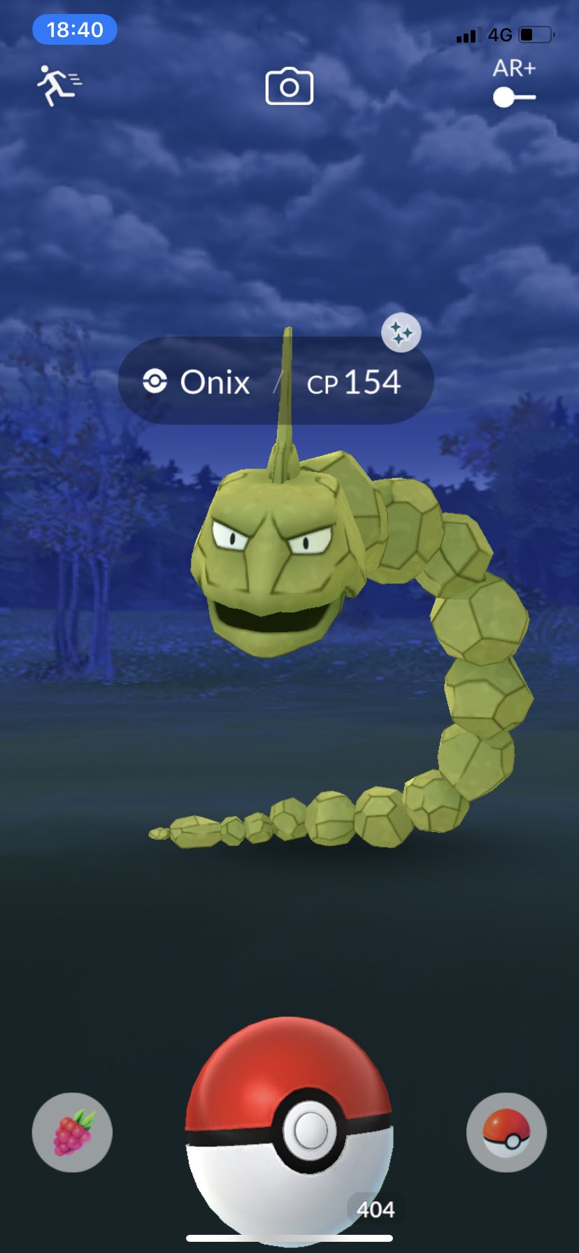 Shiny Onix from Brock (This is an accidental shiny and looks like it's a  1/8192 chance like usual. I think you can shiny hunt the Pokemon of Gym  leaders but I'm not