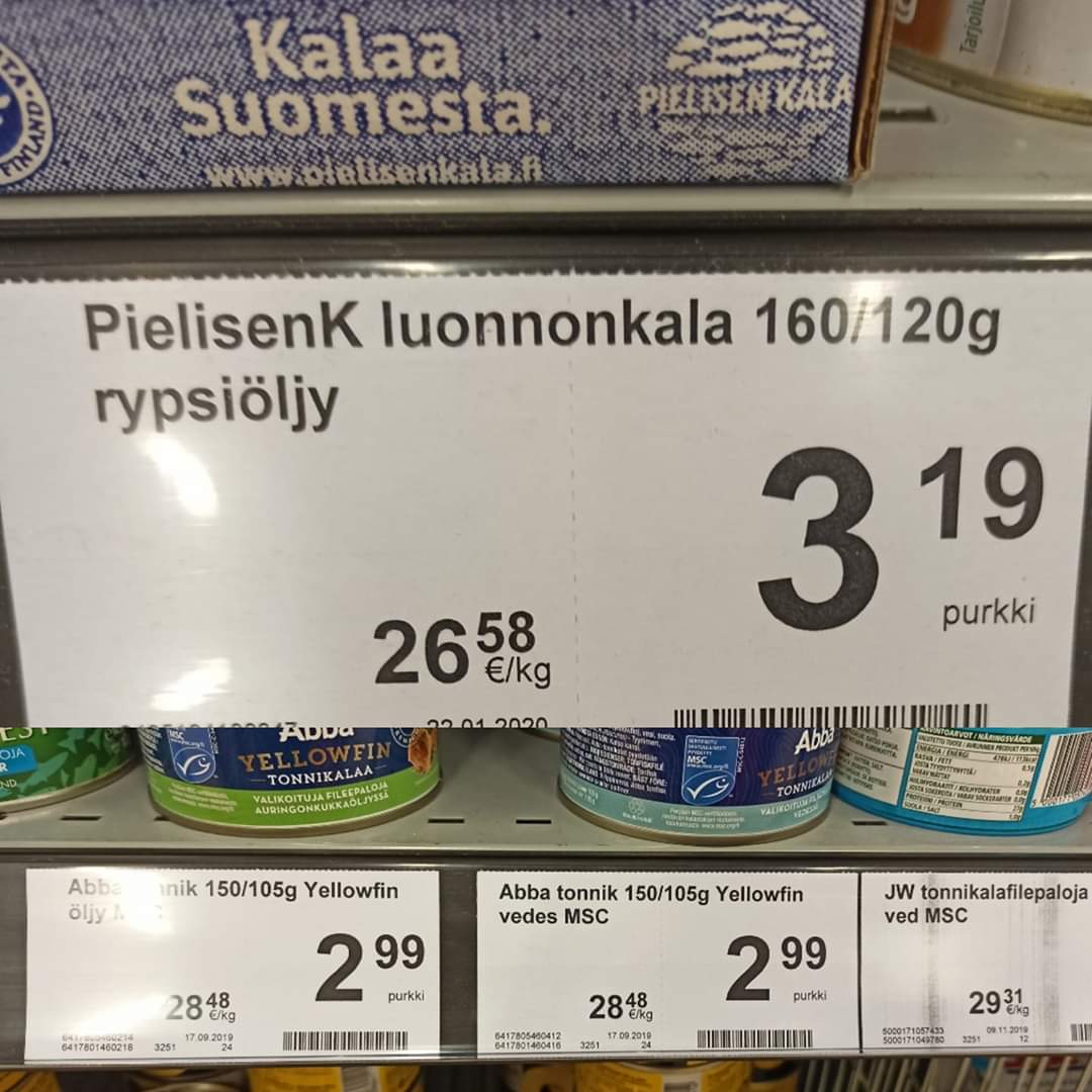 <a href="/yleuutiset/">Yle Uutiset</a> <a href="/teemutast/">Teemu Tast</a> No ei sen kalliimpi ku muut vastaavat...