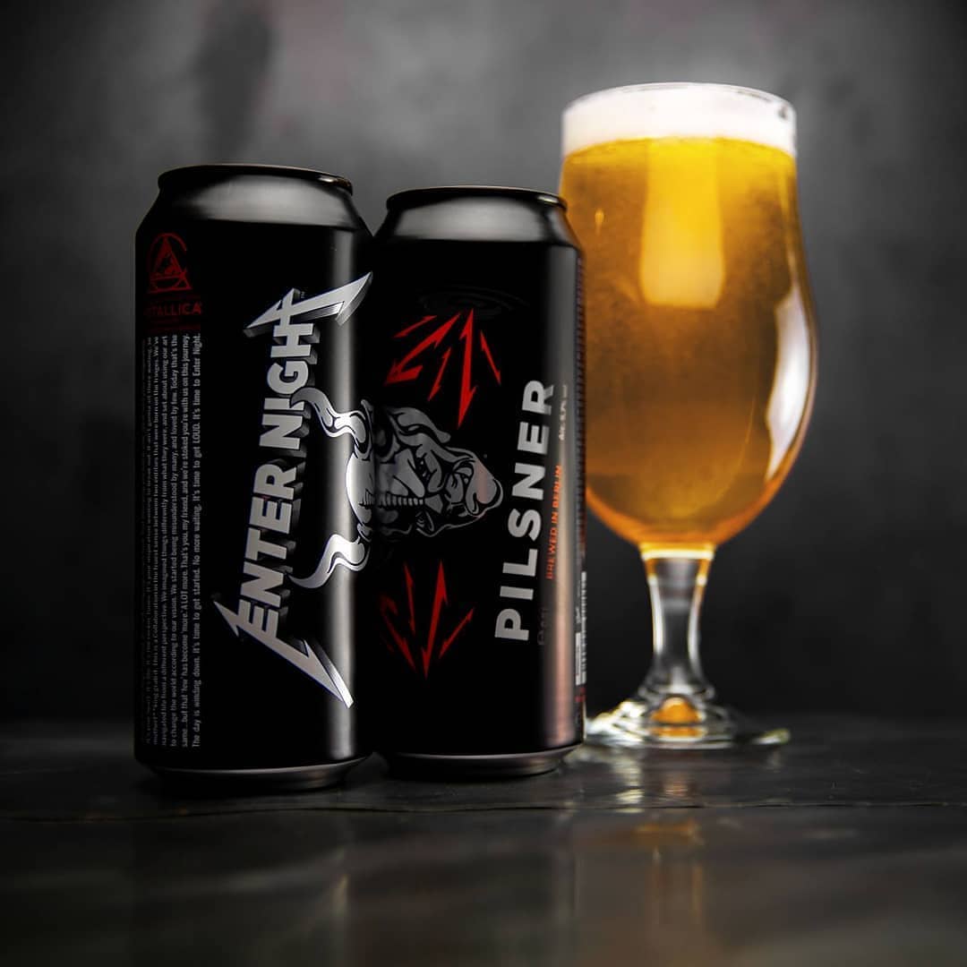 A hoppy pilsner, played through a distortion pedal, in collaboration with <a href="/Metallica/">Metallica</a>: #EnterNightPilsner.

Find it near you with find.arrogantconsortia.com