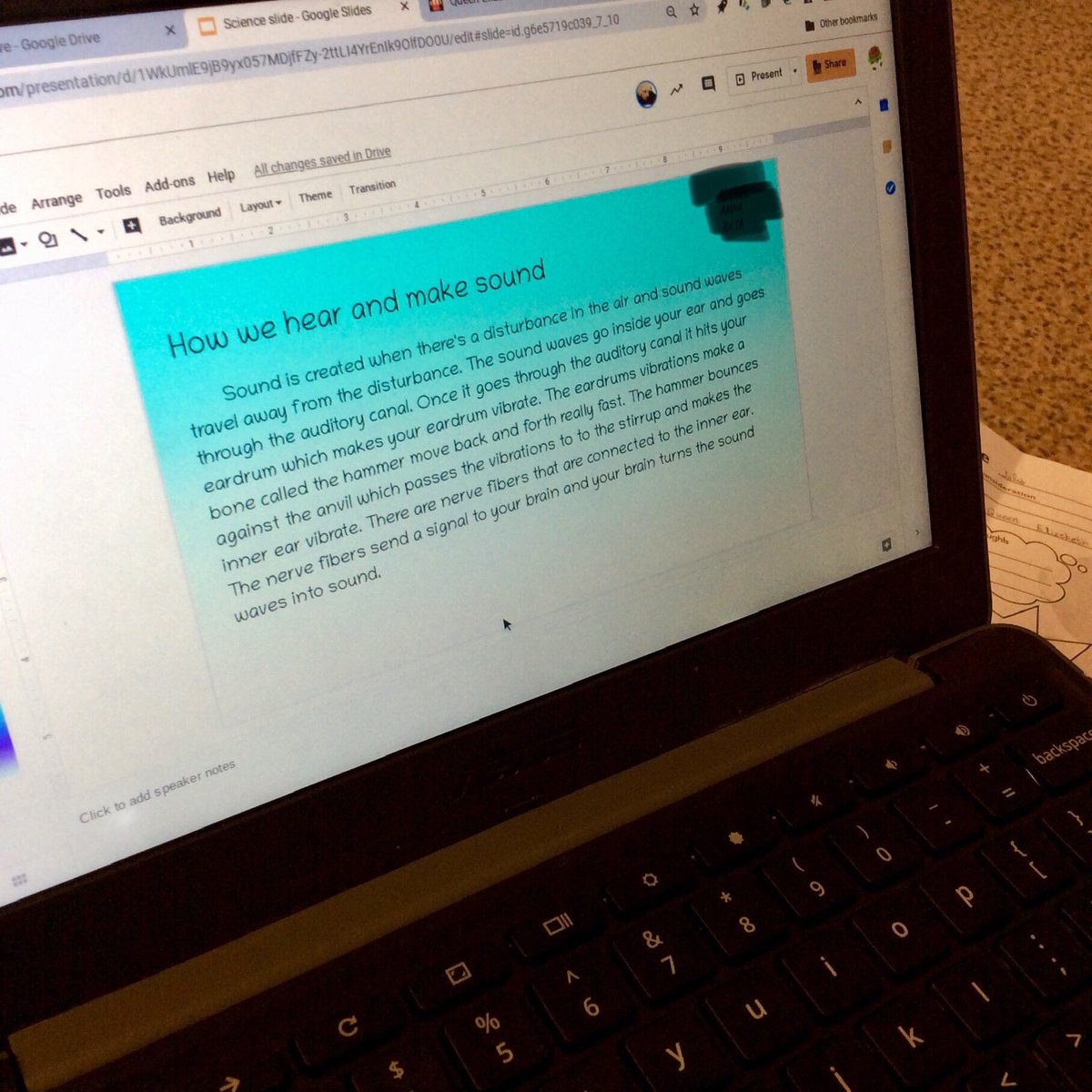 D300Digital's tweet photo. As #empoweredlearners, these Ss are demonstrating their learning by using @haikulearning #wikiprojects and @GoogleForEdu #slides @LPESHawks #d300learns #d300dlc @NikiBurkey @APascoEdTech @juliegard300 https://t.co/2jVCBIf3p7