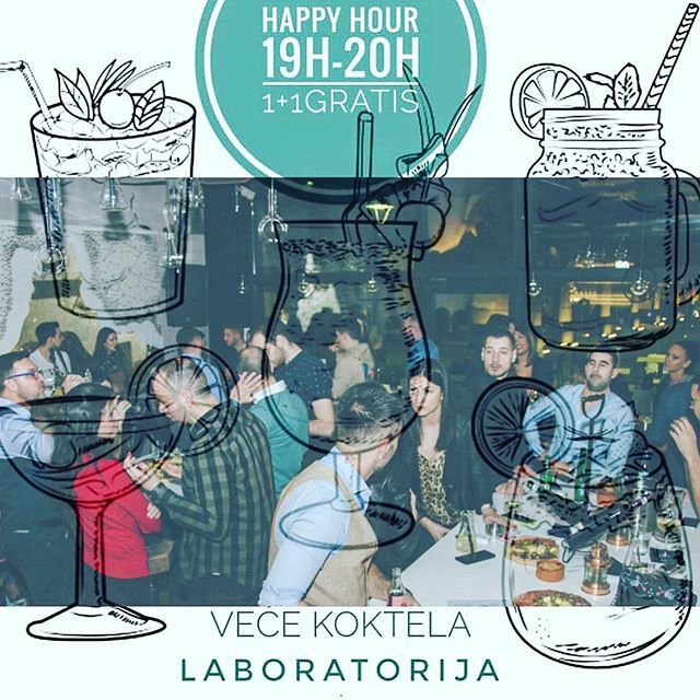 _laboratorija_'s tweet photo. Dodjite kod nas u petak da se zagrejemo pred izlazak uz koktele🍸🍹🥂🍾🍷 https://t.co/tMJq0CfARJ