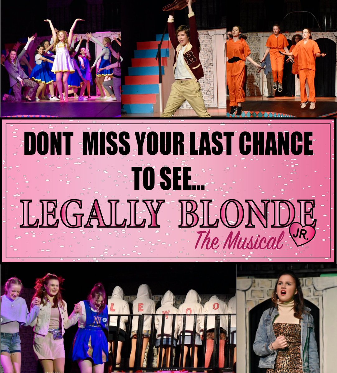 OMG You Guys! LAST CHANCE for Legally Blonde Jr. &amp; Wednesday Workshops conta.cc/2RWQbF7