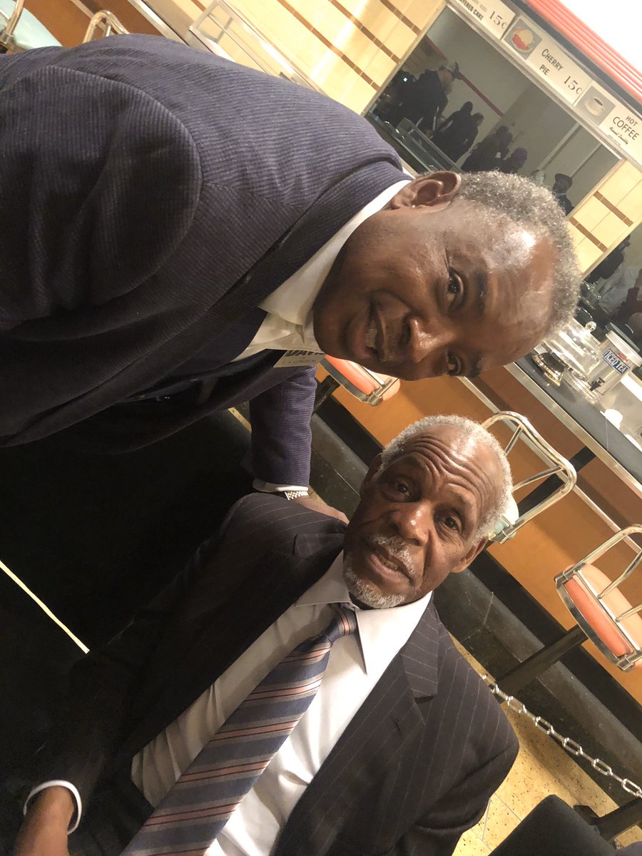 brucefornc's tweet photo. What an honor and a privilege to meet with Danny Glover at the International Civil Rights Center and Museum. https://t.co/a9pu8lHxH3