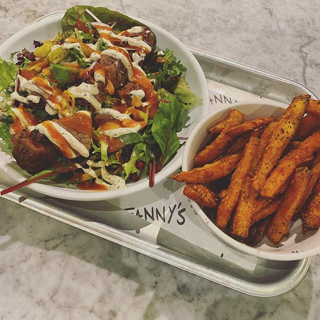 Big fan of @markethallvictoria for work lunches, tried @fannyskebabs on a recent trip and the sweet potato fries were something else 😍 ift.tt/2RVI4ZE