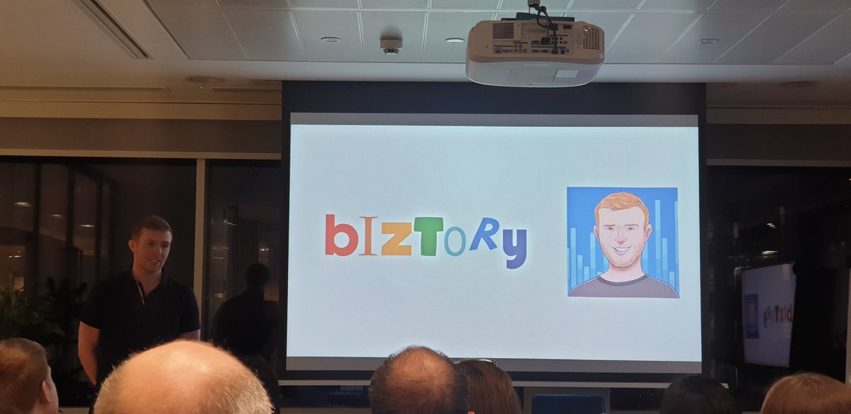 SParsonsDataViz's tweet photo. Next up...@sportschord of @Biztory !

"The Liverpool of Tableau Partners!" #swtug https://t.co/nmyf77vjiE