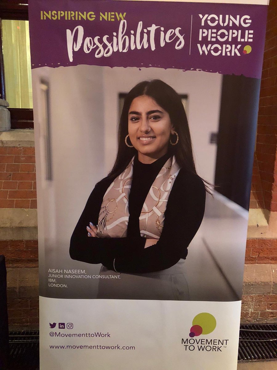 kate209ross's tweet photo. @IBMCareersUKI @MovementToWork Social Mobility awards and fantastic to see one of our #Ignite alumni Aisah Naseem as a MtW ambassador and short listed for the MtW Rising Star award. https://t.co/laYBIkm68P
