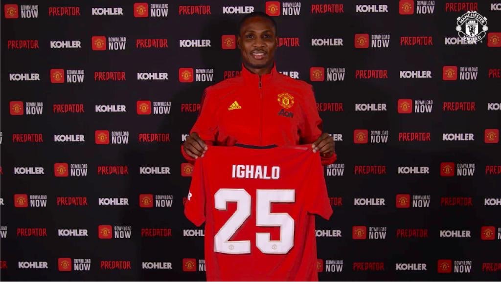 ighalo jersey number