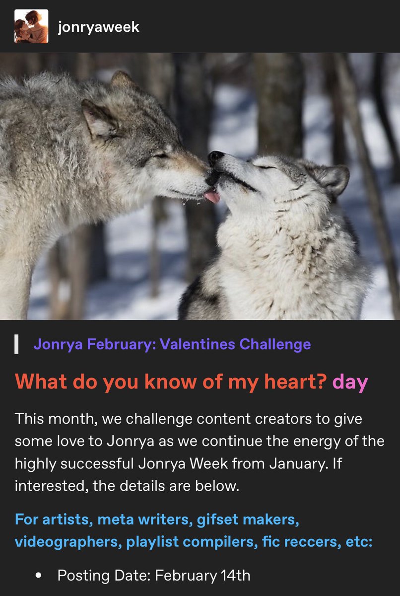 jonryaweek's tweet photo. Jonrya Valentines Challenge is a go!
#jonryavalentineschallenge #jonrya #jonryafebruary #januaryfebruary2020 https://t.co/mnVu1DTFRv