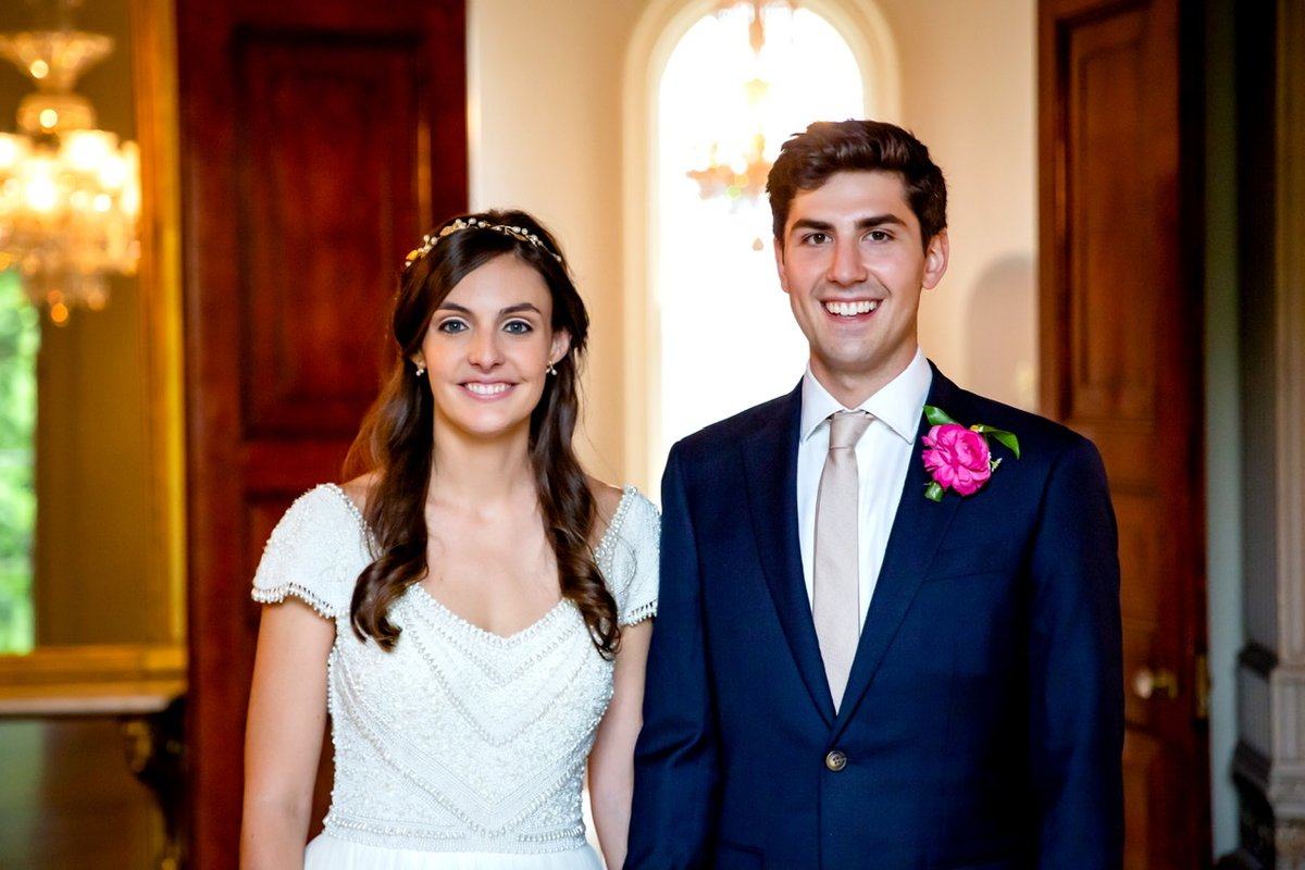 wedding photo of man and woman