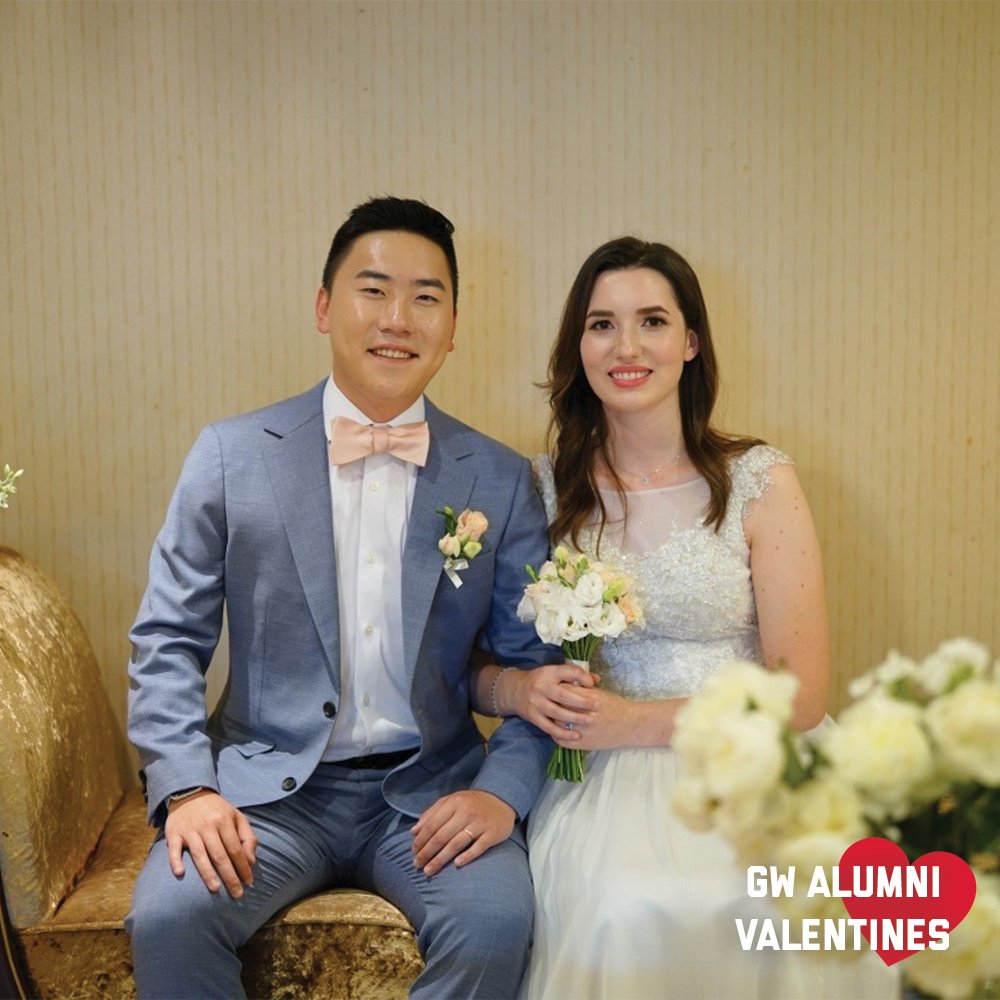 wedding photo of man and woman sitting