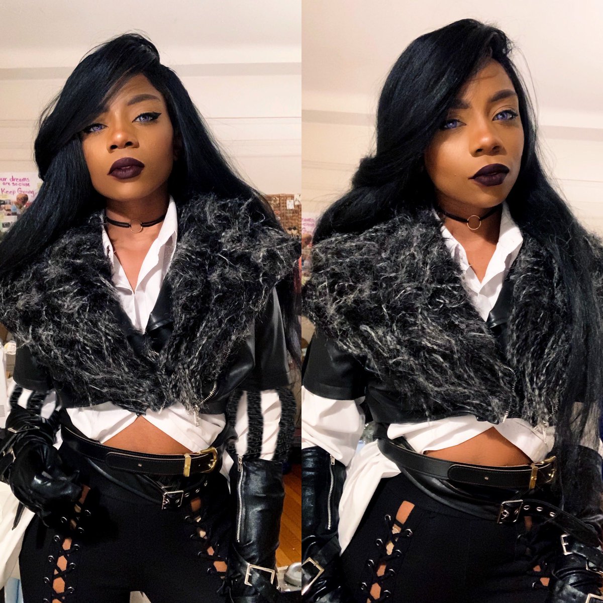 Toss a Coin to ya Witchaa. Yennefer of Vengerberg. This might be a stretch of a #closetcosplay but I felt so badass and resourceful!

#yennefer #witcher #netflix #cosplayer #cosplay #halloweencostume #blackgirlmagic #blackcosplayersrock #blackcosplayerhere #29daysofblackcosplay