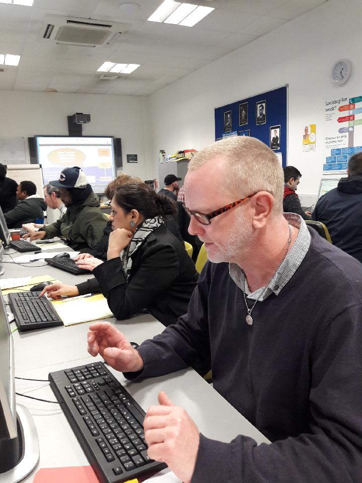 MAESWorkReady's tweet photo. It’s only day 2 of this Make It Happen Focus Week and already so much progress. Researching opportunities and mapping next steps. #horizons #potential #peersupport #MakeItHappenMAES @ManAdultEd https://t.co/2HqROuwZsE