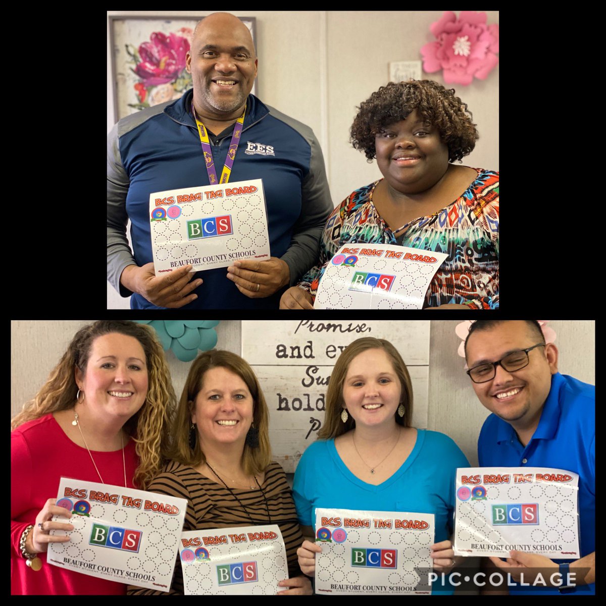 Devem's tweet photo. 42 badges went out today! Check out these #awesome teachers at EES who earned more #digitalbadges for professional development #pd2pl @credly #bcsbragtag #embracingadigitalmindset #digitalCredentials #youracclaim @BeaufortCoSchNC https://t.co/Jxd5TkJ9jh