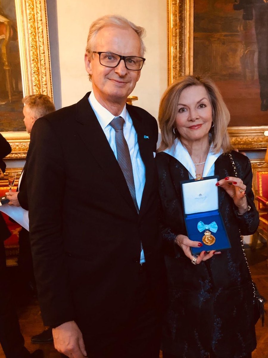 Caroline Vicini, Ambassadrice de Suède en France tweet media