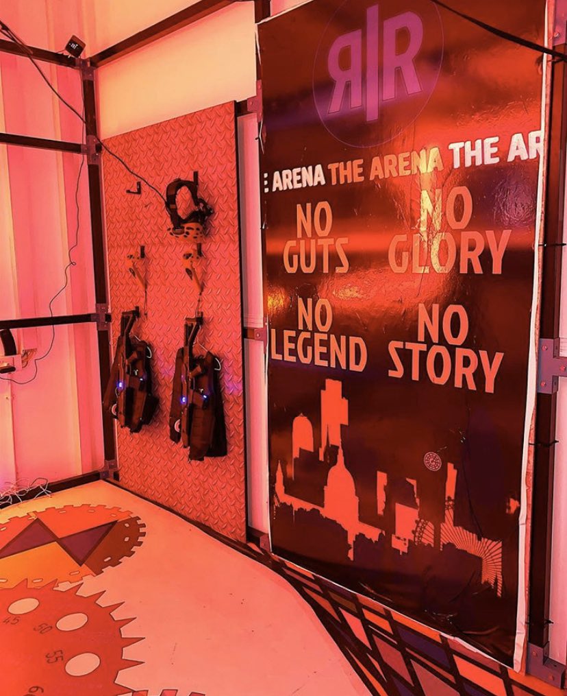 I have soo many spots from January I still need to add & this was one of my faves! My first proper VR experience at Hyper Reality was so good! I'm definitely going to try more this year!