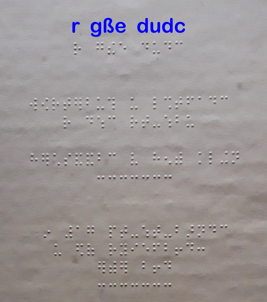 dudensammler's tweet photo. @Dudenverlag Den #Duden gibt es auch in #Brailleschrift.
In der #DDR erschienen mehrere Ausgaben. Unter anderem 1958 (17 Bände) und 1976 (26 Bände).
Brailleschrift erfordert mehr Platz und dickeres Papier, daher sehr umfangreiche Bücher.
Der Zettel lag in einer DDR-Ausgabe. Ob's stimmt: ??? https://t.co/PgPVLeMn9n