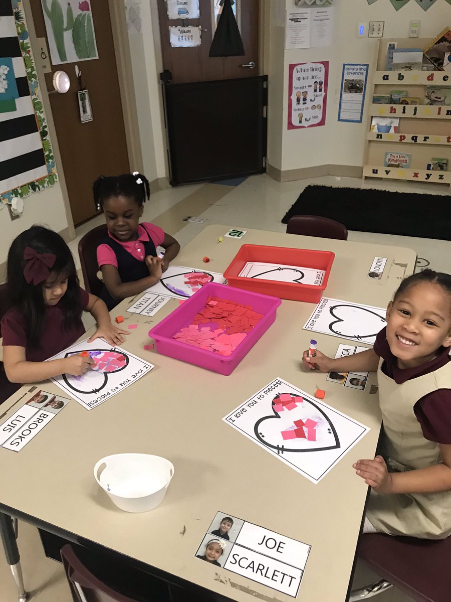 ReidKaylea's tweet photo. We are getting Valentine’s Day ready in Pre-K! 💗 #AMprek #thisiswalker @CISDWalker https://t.co/NIK3uMFrkX