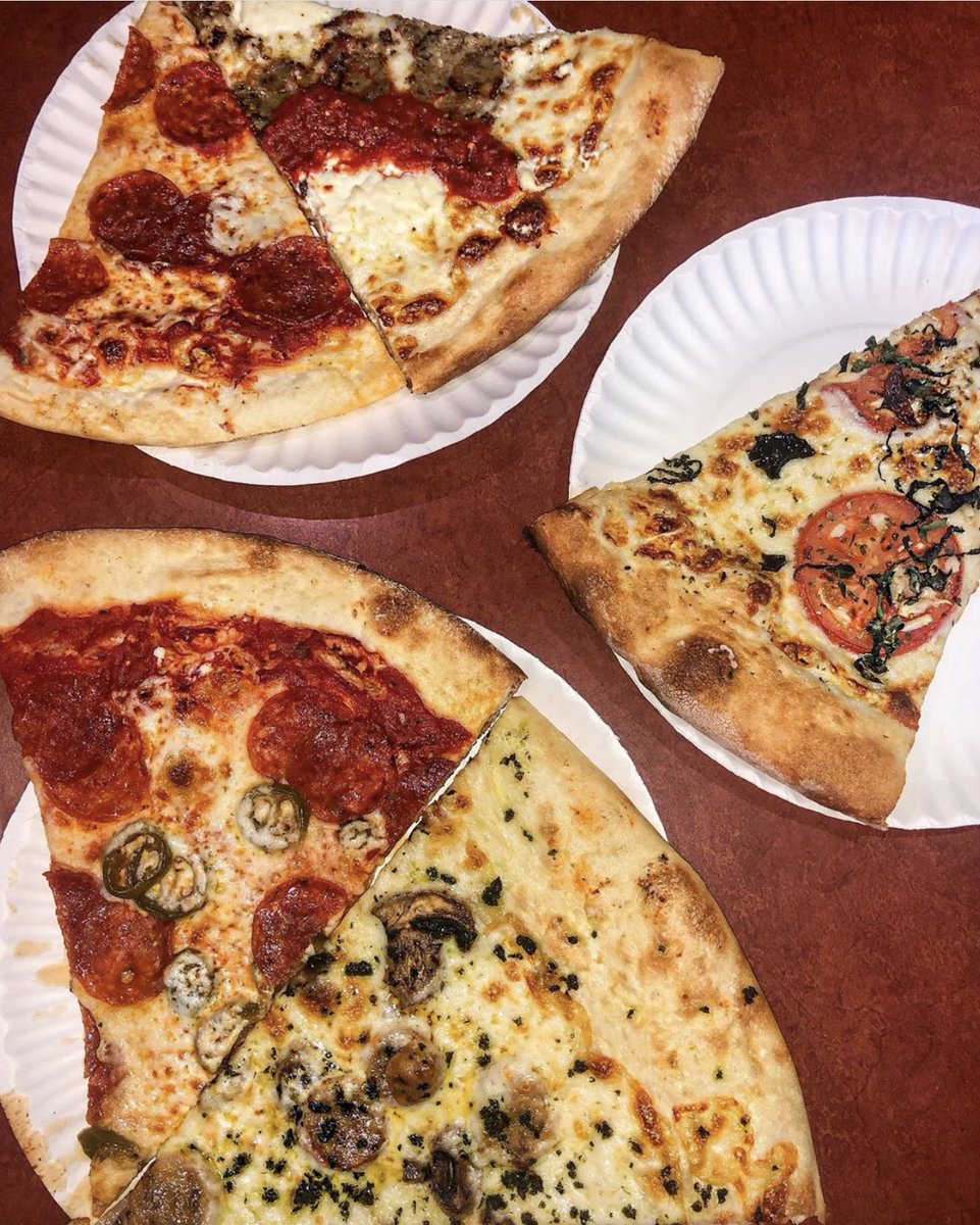 LandinisPizza's tweet photo. Take a break from your day with a touch of authentic Italian. Two slices and a drink for $8.50, every day of the week, and add a glass of wine for $4.50 🍷 🍕 https://t.co/GkC2ZoRdCM