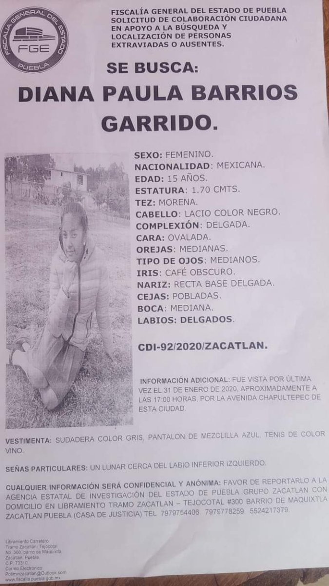 musama210's tweet photo. Porfavor seguir difundiendo es hija de un amigo , gracias https://t.co/ECMgJ9geK0