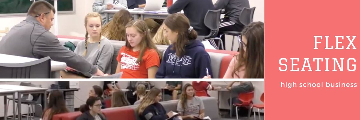 benotto32's tweet photo. Flexible seating does make a difference!
β
this out!
πΊ https://t.co/mgZWgOVsbi
π Thank you @pcsd_phs & @amyuelmen
#RaiderStrong | #flexseating https://t.co/5mSHTzmzOG