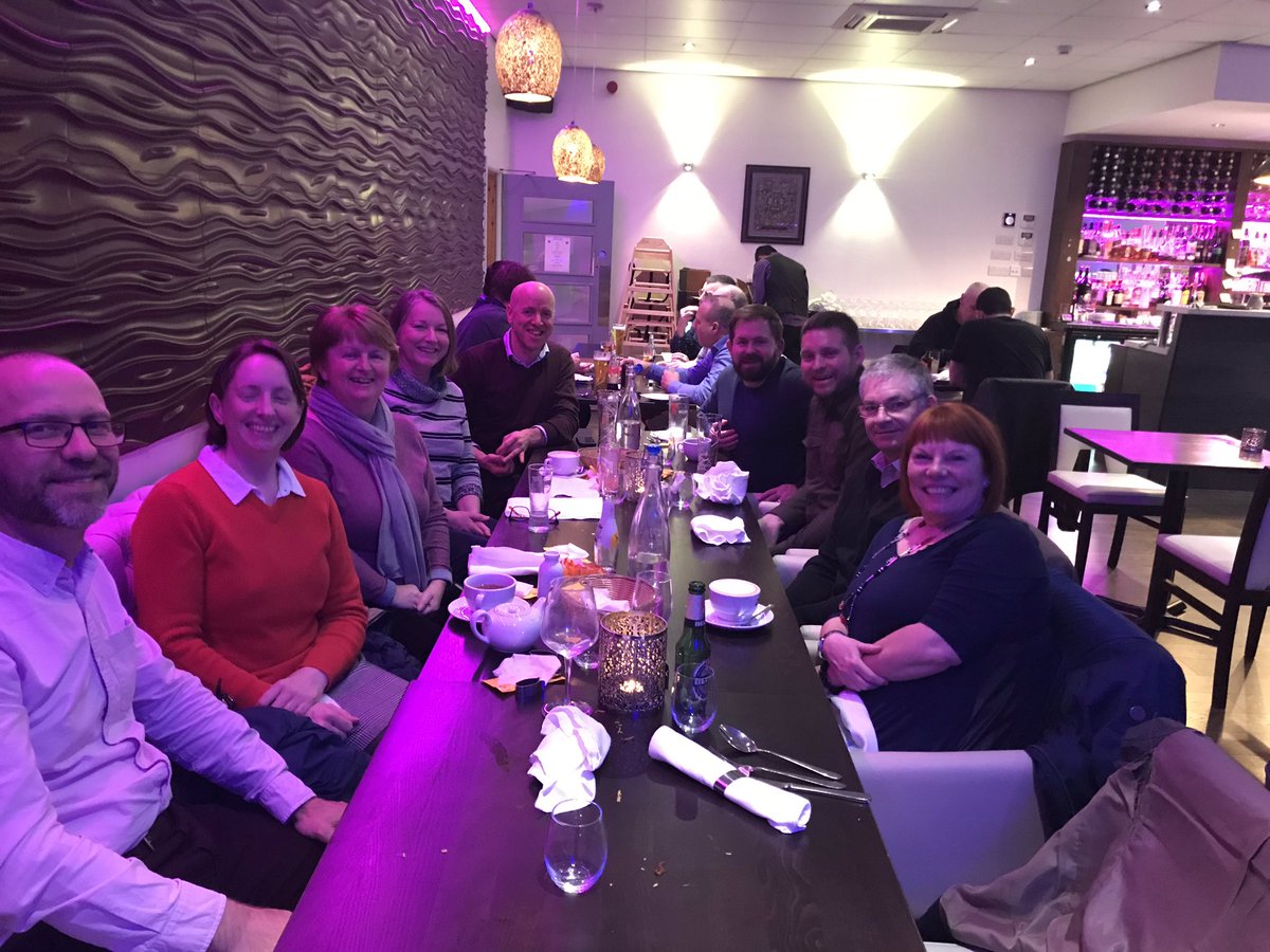 @HubGp @CharlieSiderfin @NHS_Shetland @SG_PrimaryCare @NHS_SRMC @BladeHearts Lovely evening with the Shetland Joy team! #rediscoverthejoy