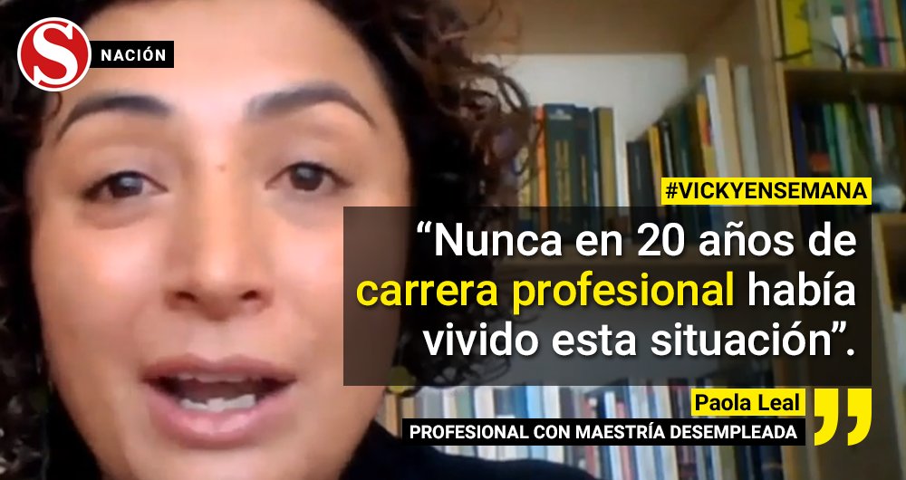 RevistaSemana's tweet photo. #SoyDesempleadoY | Paola Leal, arquitecta con dos maestrías, dijo que no la reciben por sobreperfilada. Cree que el gobierno busca acomodar estadísticas para decir que los colombianos están empleados y divulgar datos errados de informalidad.

Su historia: https://t.co/Q7r8o77dPZ https://t.co/3n4WE4lxyH
