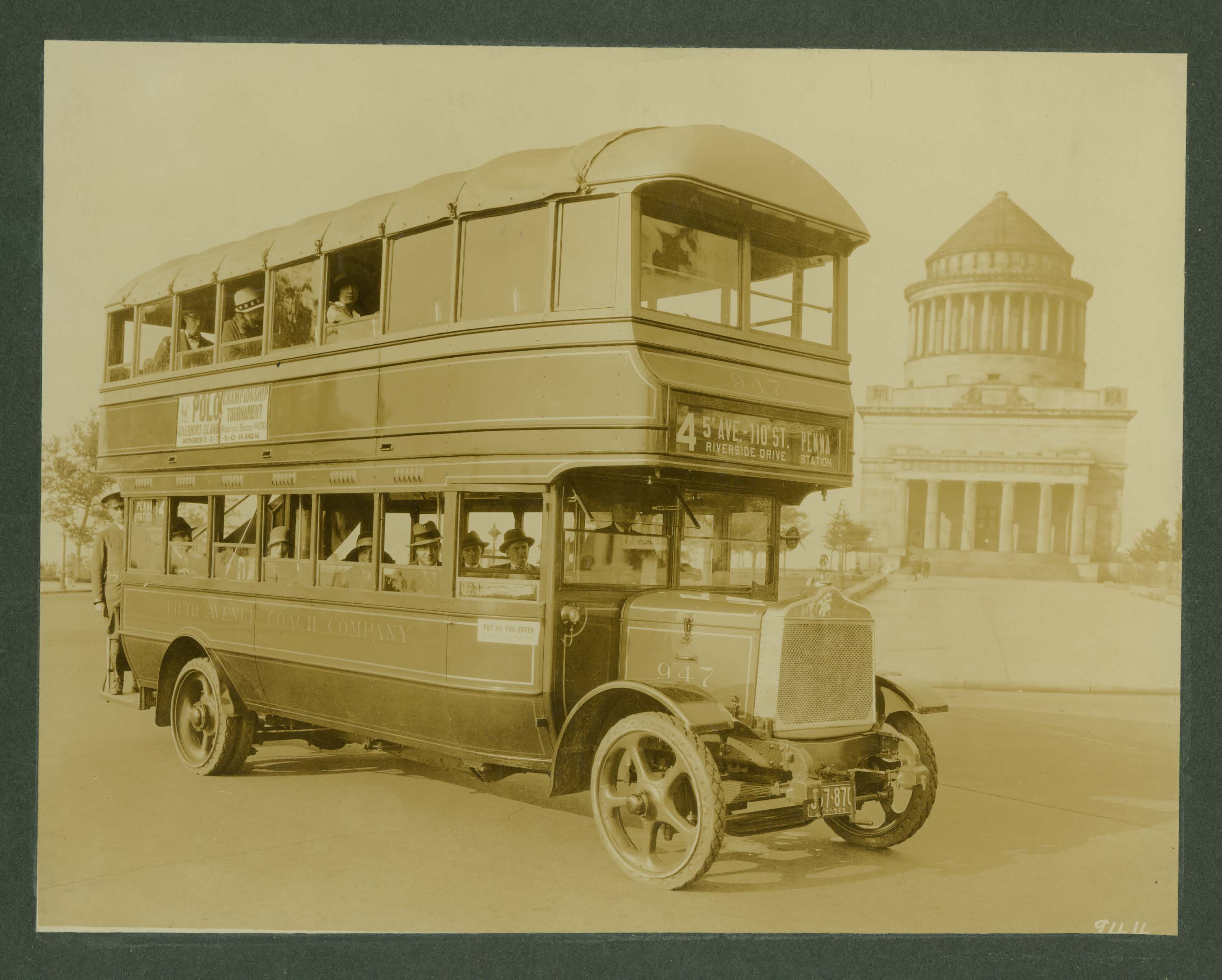NY Transit Museum on Twitter "In 1905, the Fifth Avenue Coach Company