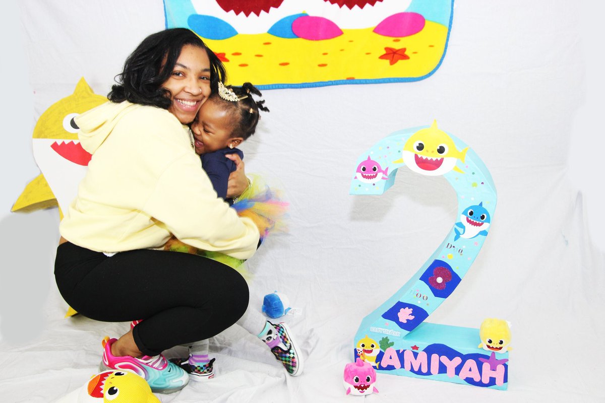 _thatGirlNISHA's tweet photo. Our Princess 👸🏾 Is Officially 2 🤩🥰✨We Love you to the Moon and Back Baby shark 🦈 😘 https://t.co/VTGcPVzXbV