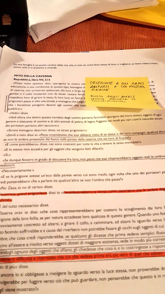 allimacbi's tweet photo. Ieri eravamo a #Musocco con alcuni ragazzi in cerca della propria strada. Abbiamo parlato di fallimenti, di sogni, di opportunità e di come a volte basta poco per dare nuova direzione e linfa alla vita. Domani vado a scuola dai miei studenti con #Platone e questa consapevolezza. https://t.co/scESkiS3HP