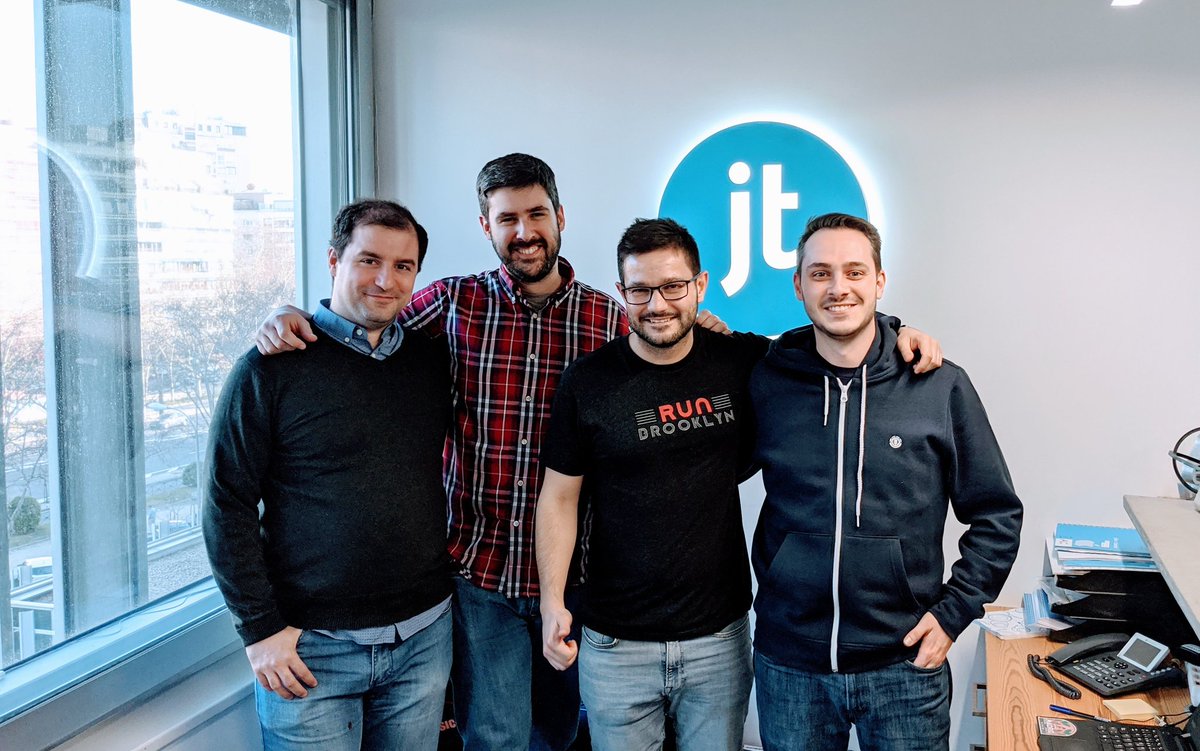 En <a href="/jobandtalentEng/">Jobandtalent Eng.</a> tengo y he tenido la oportunidad de trabajar con auténticos cracks. Es un lujo tener ahora en el equipo al gran <a href="/sefford/">Saúl Díaz González</a>. De los primeros desarrolladores con los que empecé a compartir experiencias en los inicios de Android. Mítica primera Droidcon Spain!