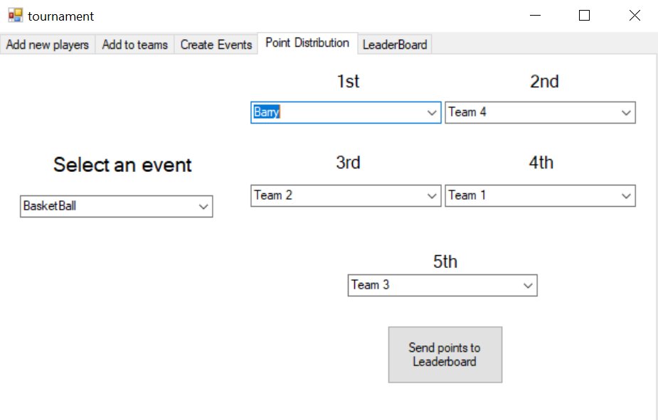 MattAnd24474688's tweet photo. Finished my entire tournament application. Very pleased with how it came out. #programming #appdevelopment #HCICT @Highlands_JSY @HCICT_SteveH https://t.co/tSaoZjmv1z