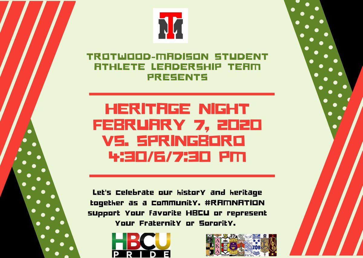 TMSALTeam's tweet photo. We are really excited about this one! Support your favorite HBCU! Teachers and Alumni wear your fraternity colors or letters. Show your pride #RamNation https://t.co/Gz3vU5JPez