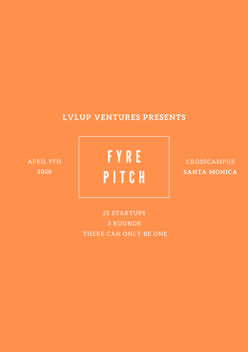 bspoketv's tweet photo. Just remember unlike the #Fryefest #FyrePitch2020 will be happening #share #vc #LATech https://t.co/El2eWYEUrm