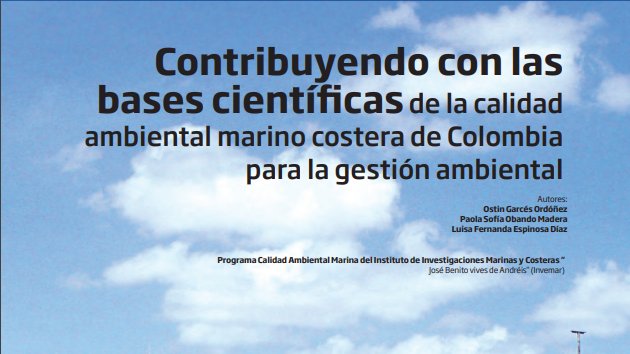 invemarcolombia's tweet photo. #RecomendadoInvemar | Tenemos el gusto de compartirles el artículo publicado por investigadores del #ProgramaCAM en la Revista País de Mares de la @Dimarcolombia
Lee el artículo completo en: https://t.co/3g7qTLkdLJ
#Redcam https://t.co/tV8As1kK3n