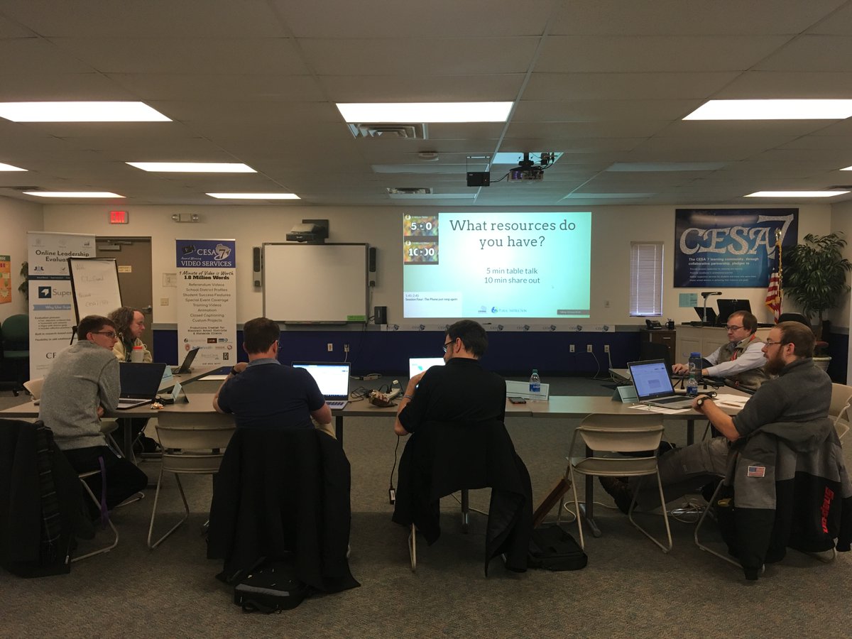 TLemmensCESA7's tweet photo. CESA 7 participating in statewide Privacy and Security: Build Your WI Network #ThisIsC7 @CESA7  @WisDPITech  #SturgeonBay #RandomLake #SouthernDoor #Gibraltar #Wrightstown #HowardsGrove https://t.co/wY5bIv90bu