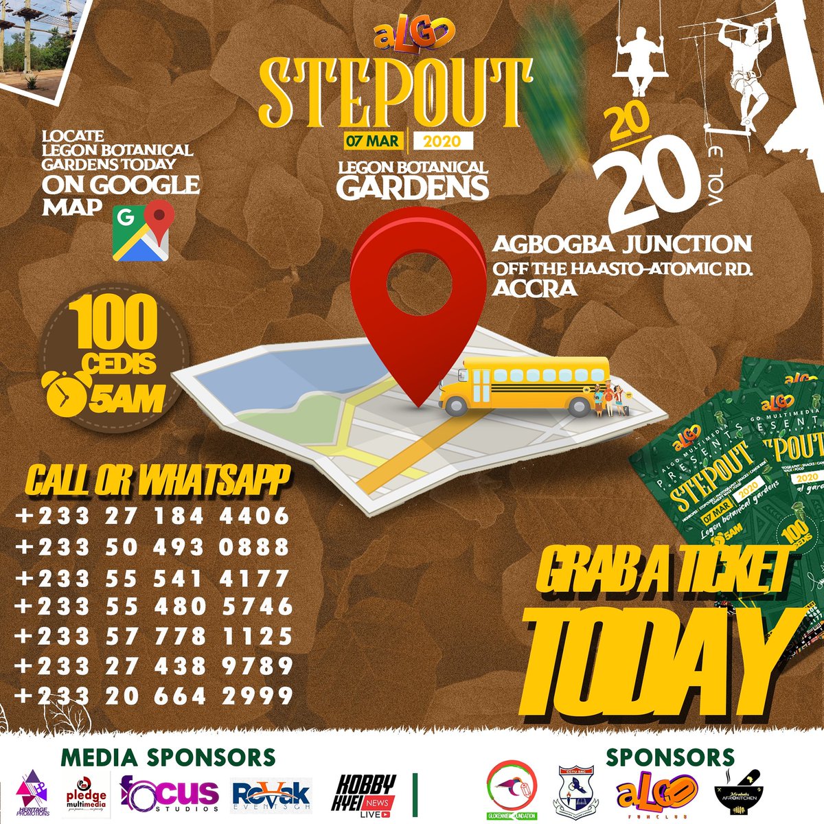 AsareSosi's tweet photo. #StepOut3
Legon Botanical Gardens.
Join the trend this March https://t.co/yyS9Ru8pMs